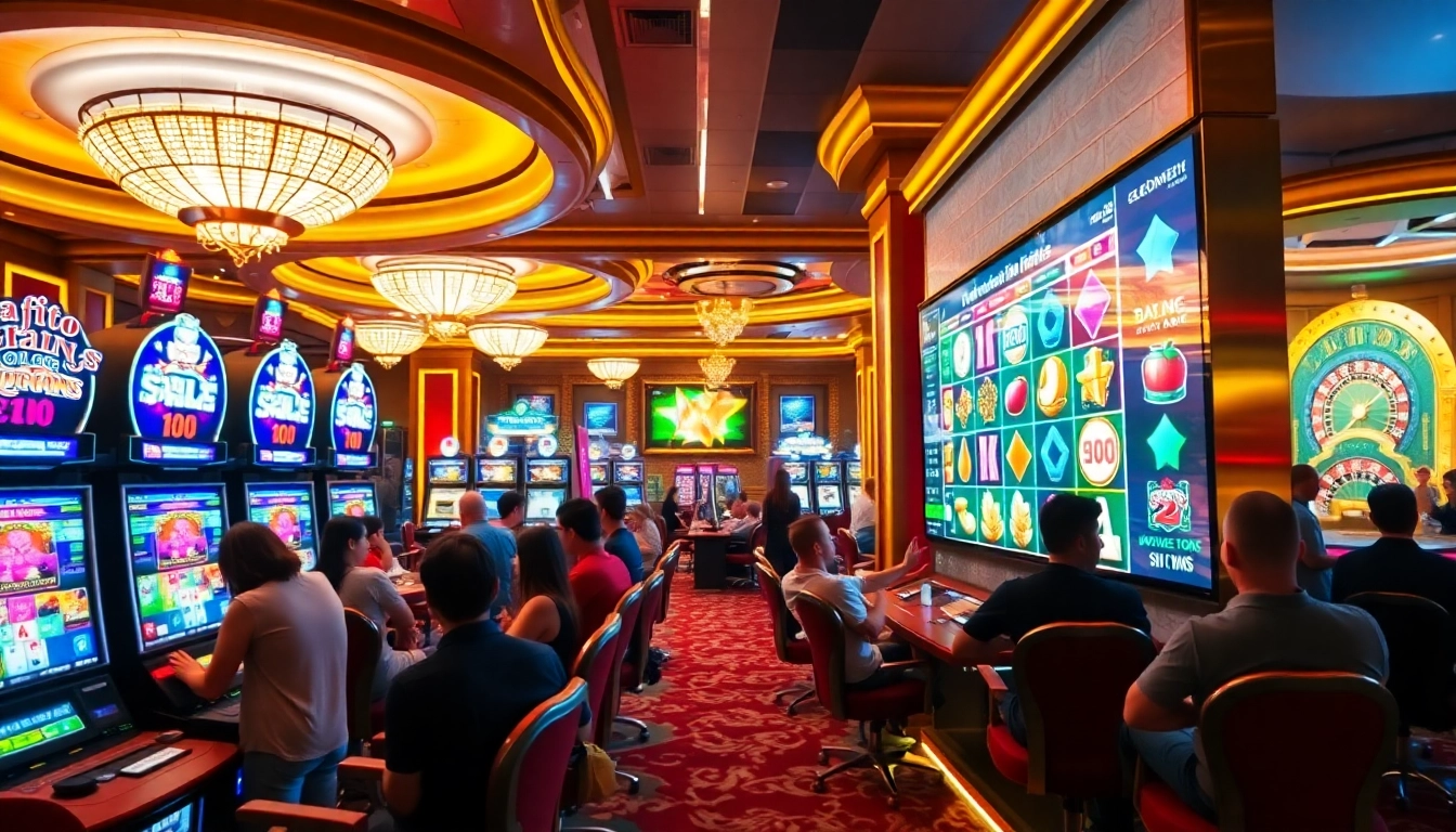 Experience the excitement of slot online with vibrant machines and thrilling gameplay.