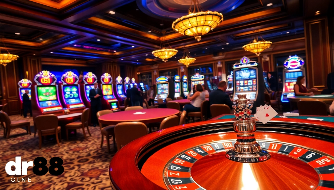 Experience excitement at dr88 with immersive live casino games and vibrant slot machines.