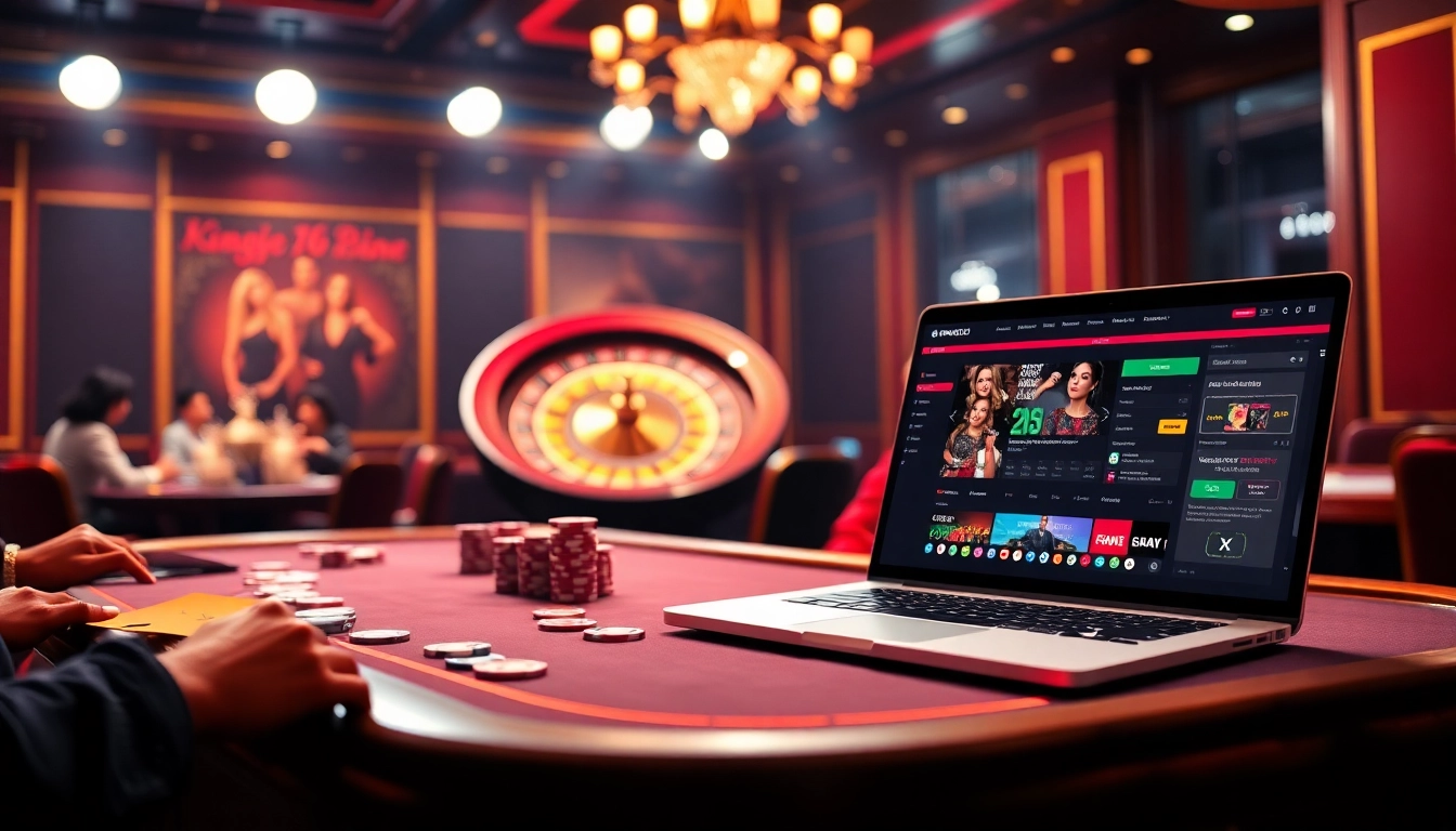 Experience thrilling poker action at https://king33.io/ with vibrant gameplay and elegant casino ambiance.