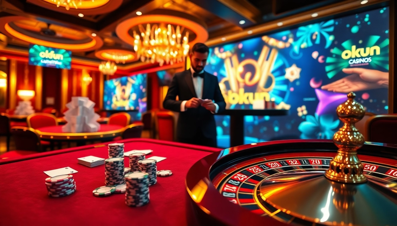 Experience the excitement of online gambling with okfun at a luxurious virtual casino